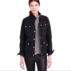 Black J. crew Field Jacket NWOT